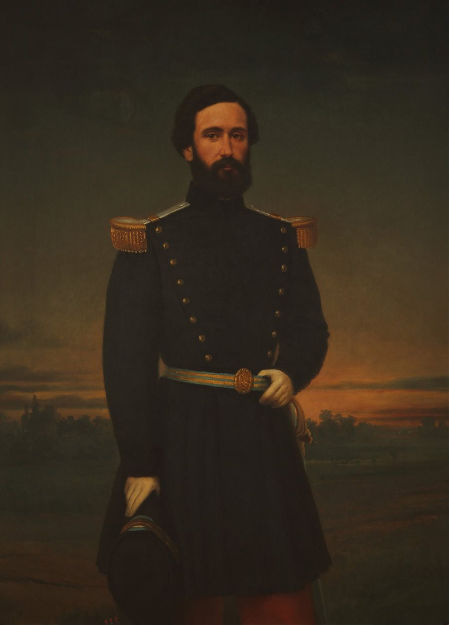 Portræt af Don Alejandro Diaz af Prilidiano Pueyrredon