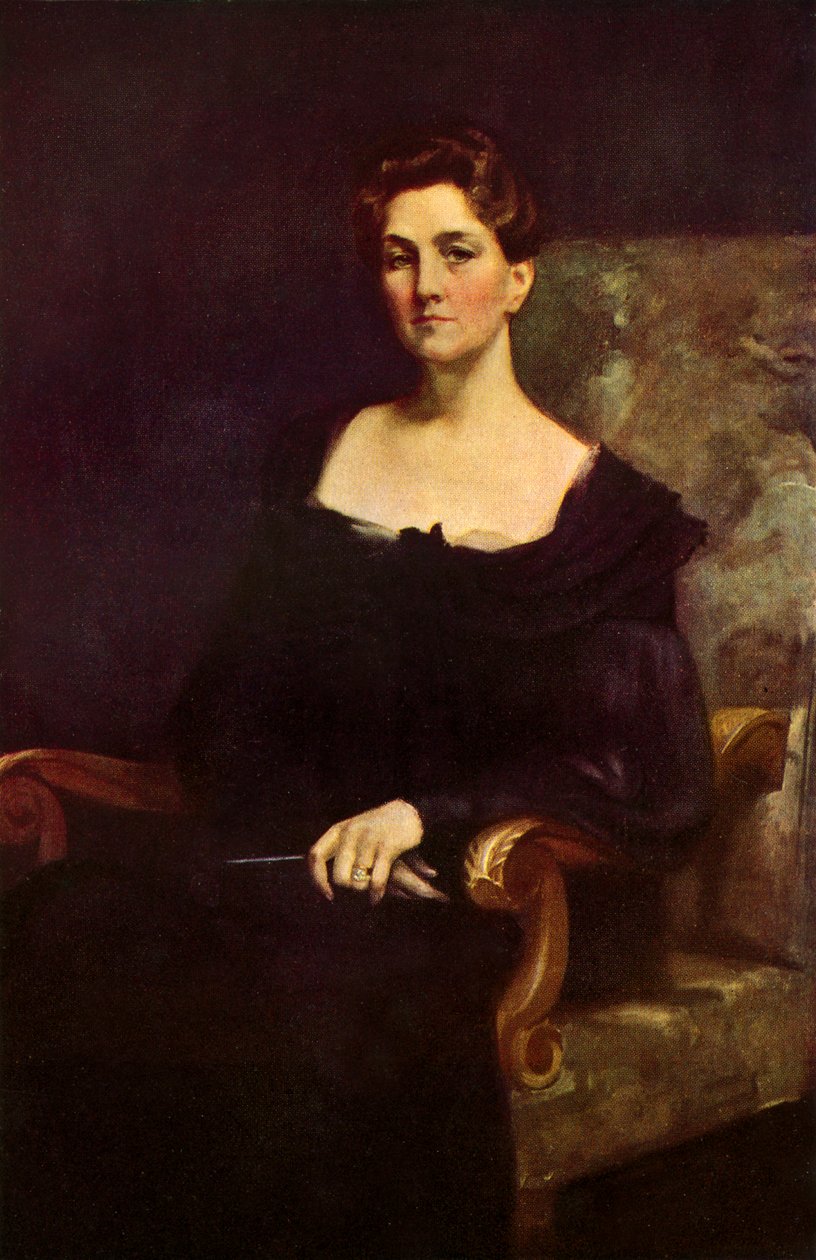 Sara Ann Delano - portræt af Prince Paul Petrovic Troubetzkoy