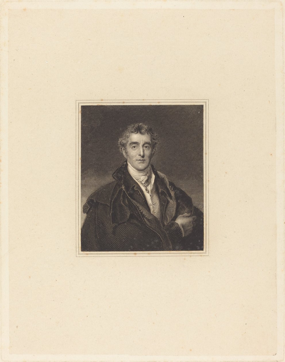 Portræt af en gentleman af Probably British 18th Century