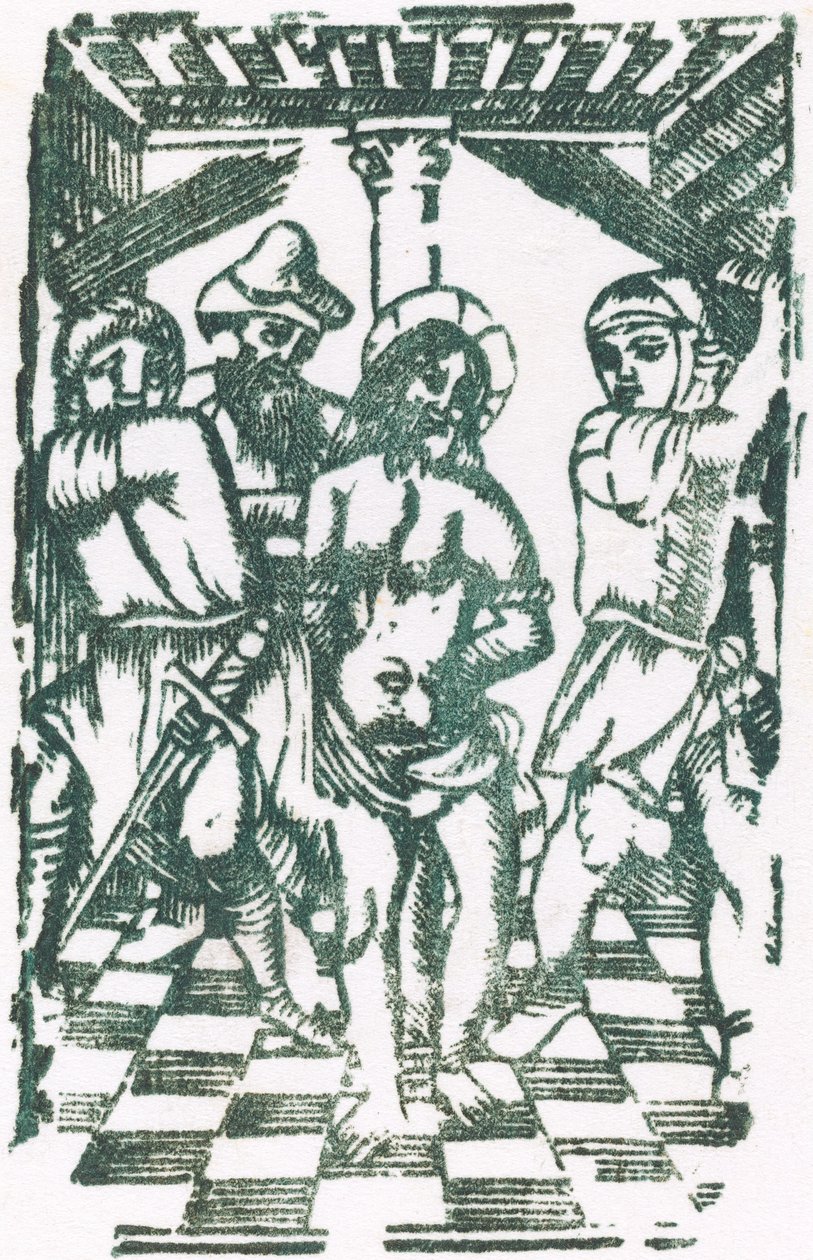 Flageleringen af Probably French 16th Century