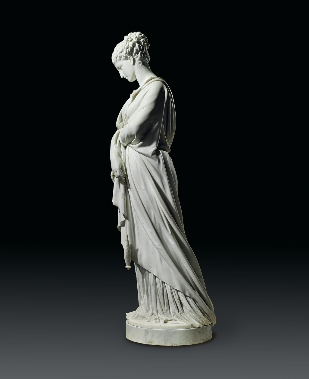 God berømmelse, c.1880 af Prosper Charles Adrien dEpinay