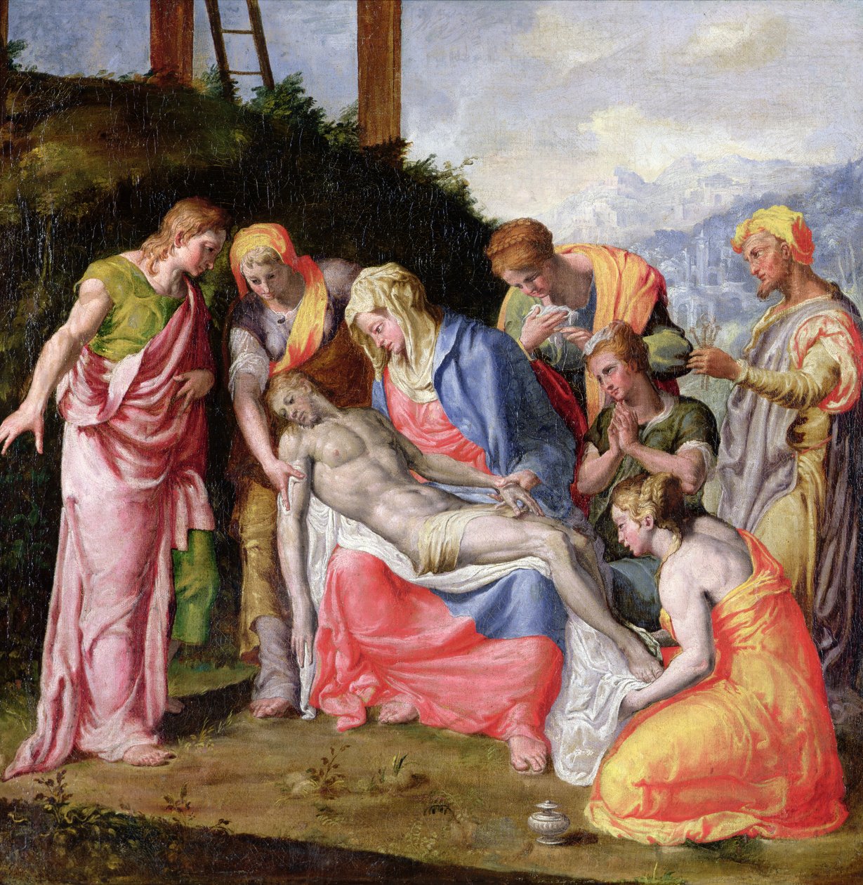 Pieta af Prospero Fontana