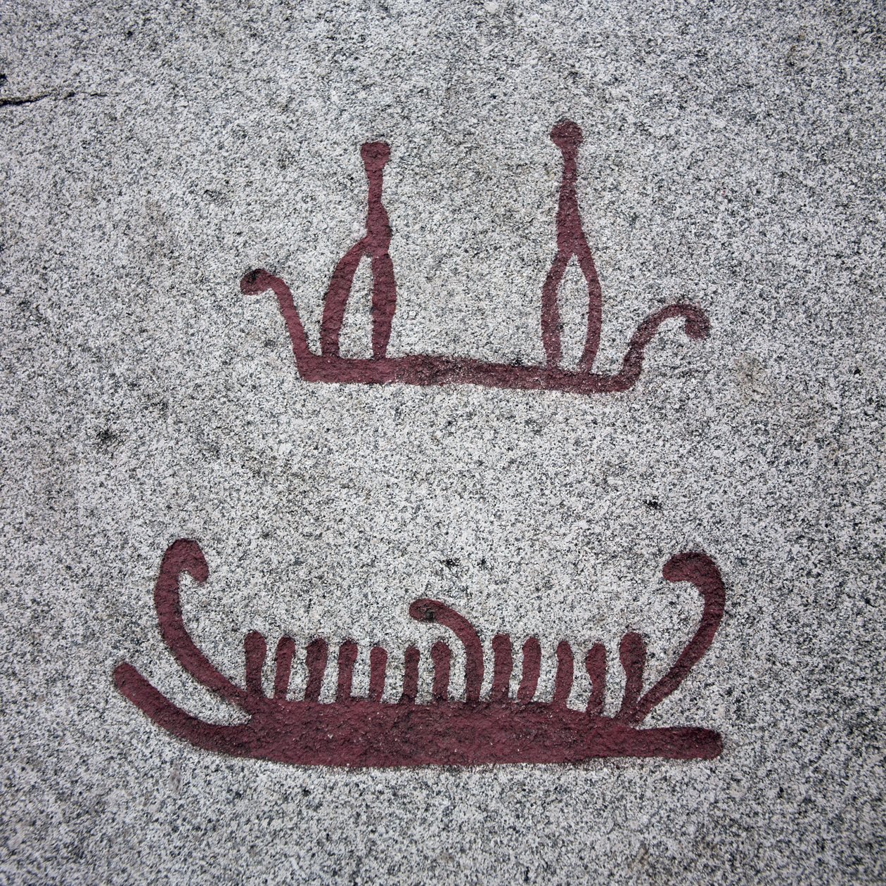 Skibe og deres besætninger (helleristning) af Protohistoric