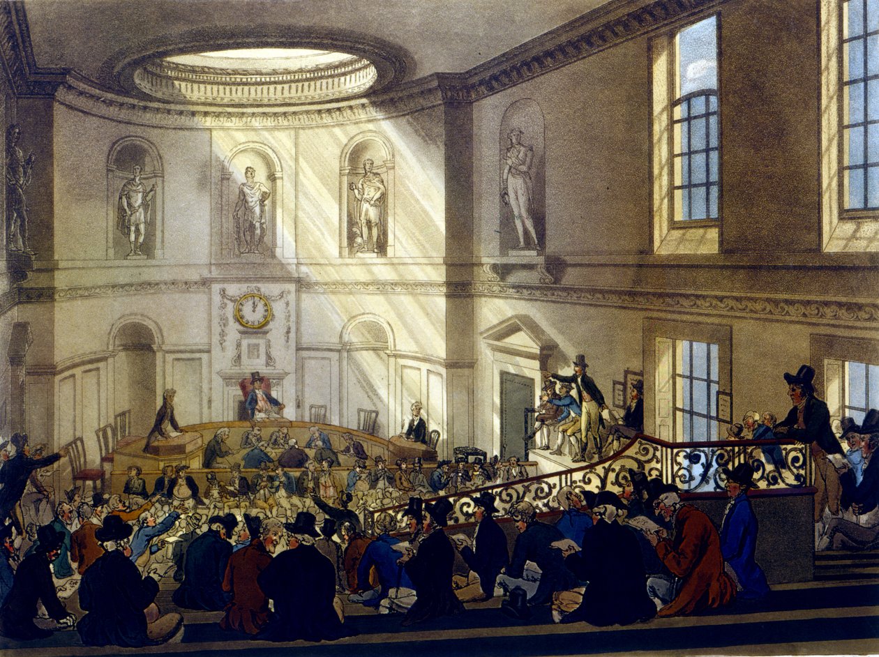 India House, The Sale Room, fra 