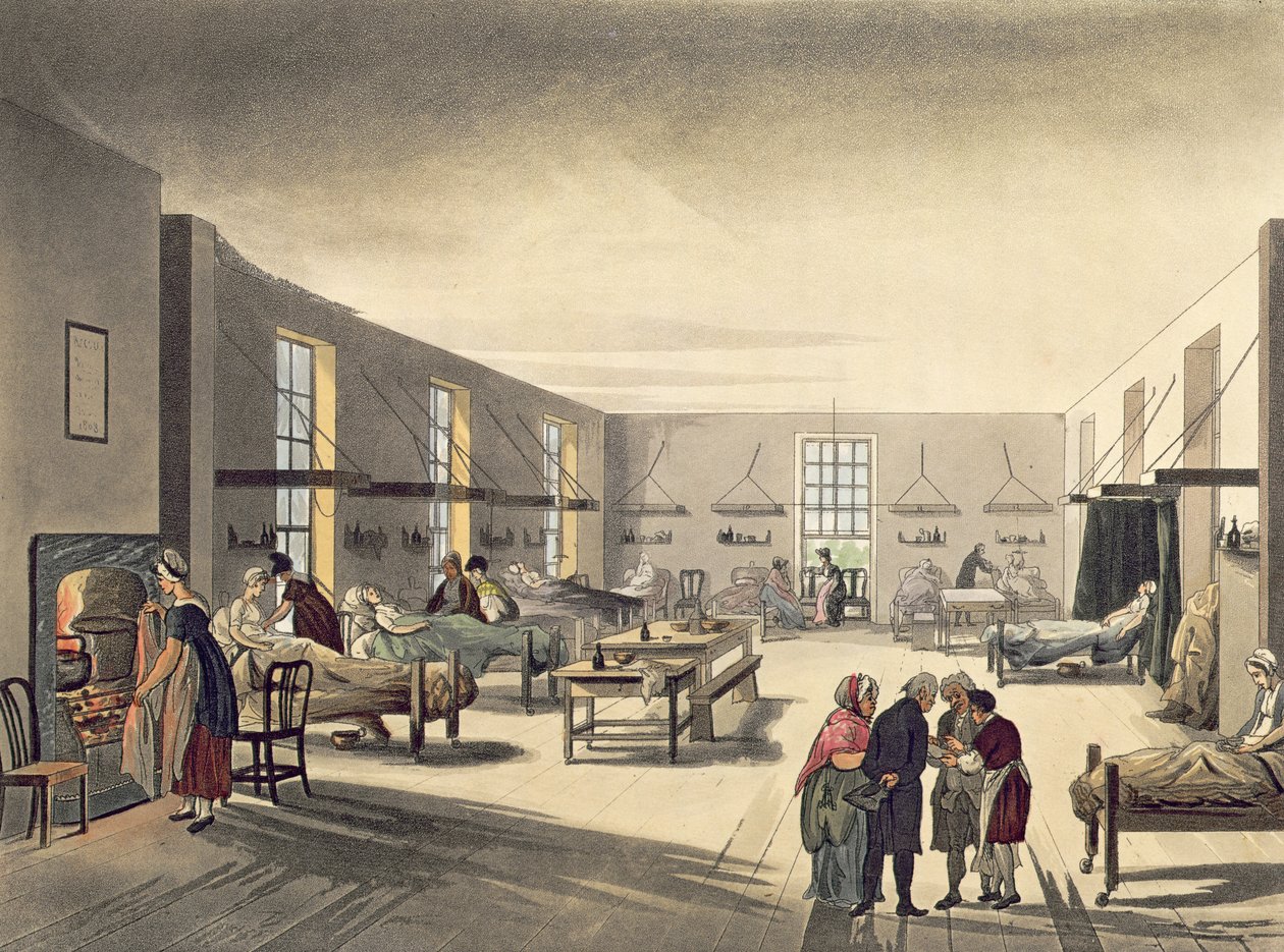 Middlesex Hospital fra Ackermanns 