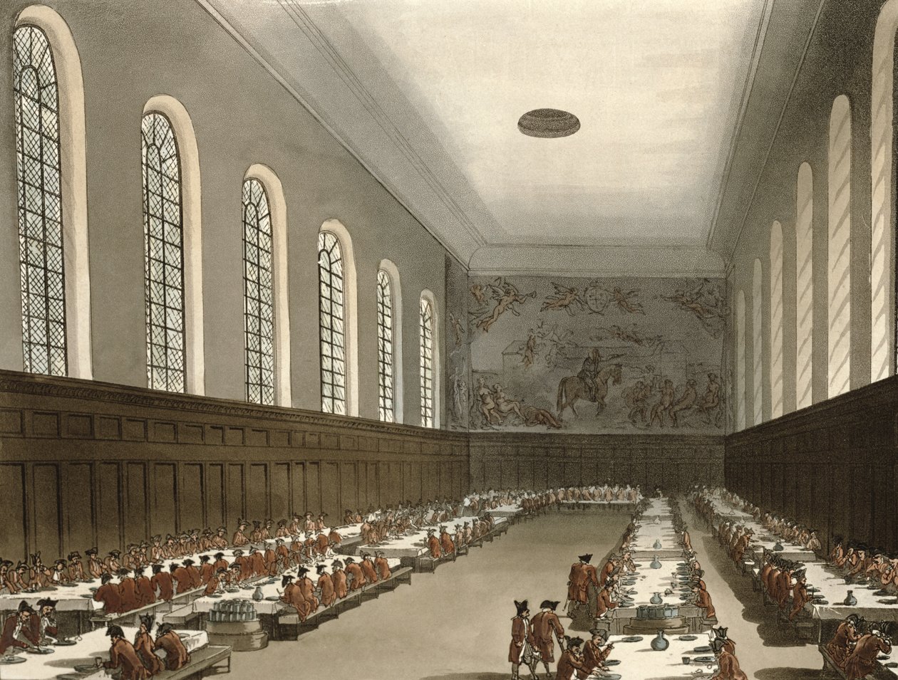 Military Hospital, Chelsea, fra Ackermanns 