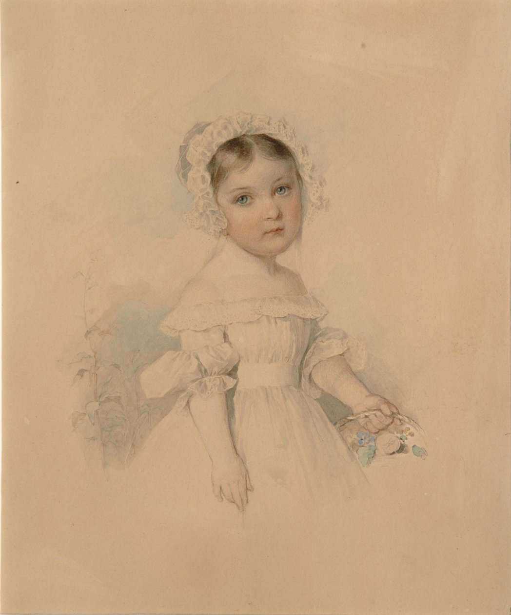 Portræt af grevinde Alexandra Alexandrovna Golitsyna 1823-1910, midten af 1820