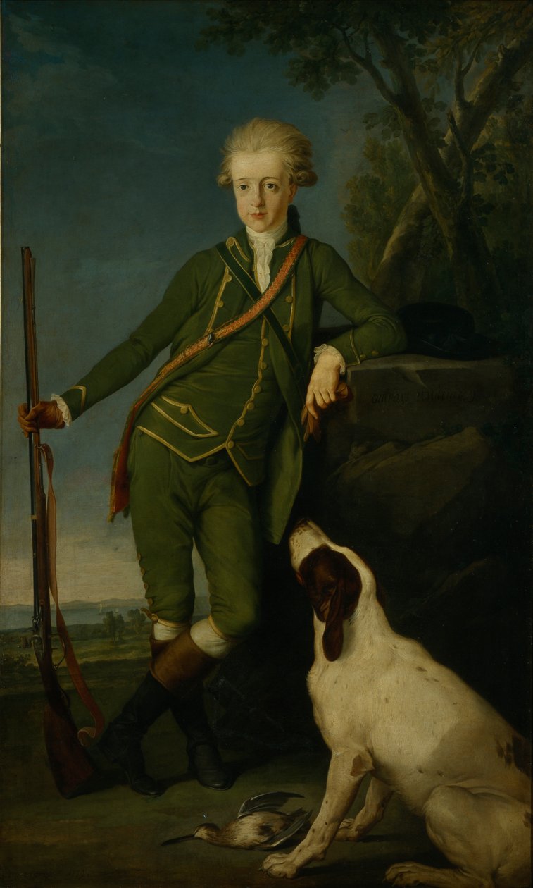 Portræt af grev Nikita Petrovich Panin 1770-1837 som barn, af Pyotr Ivanovich Sokolov