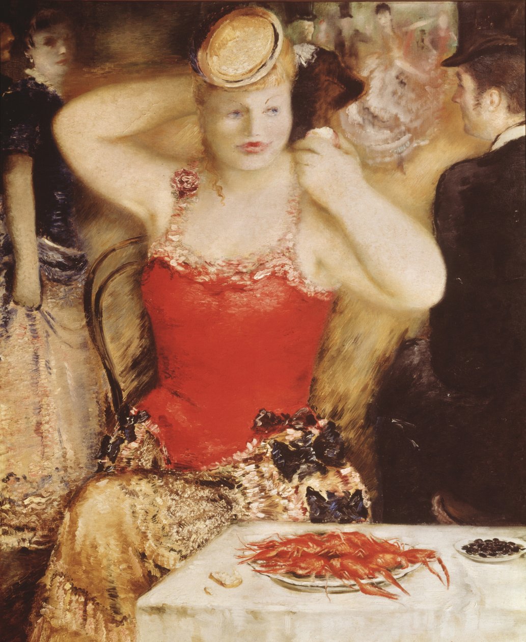 Nana Efter Emile Zola roman Nana, 1934 af Pyotr Vladimirovich Williams