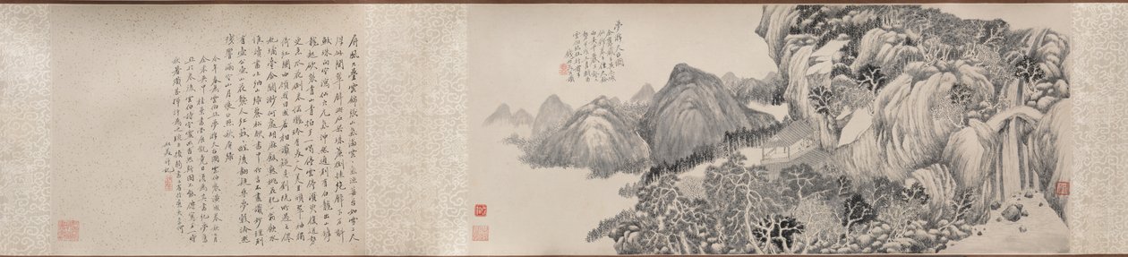 Drømmerejse til bjerget Tiantai af Qian Du