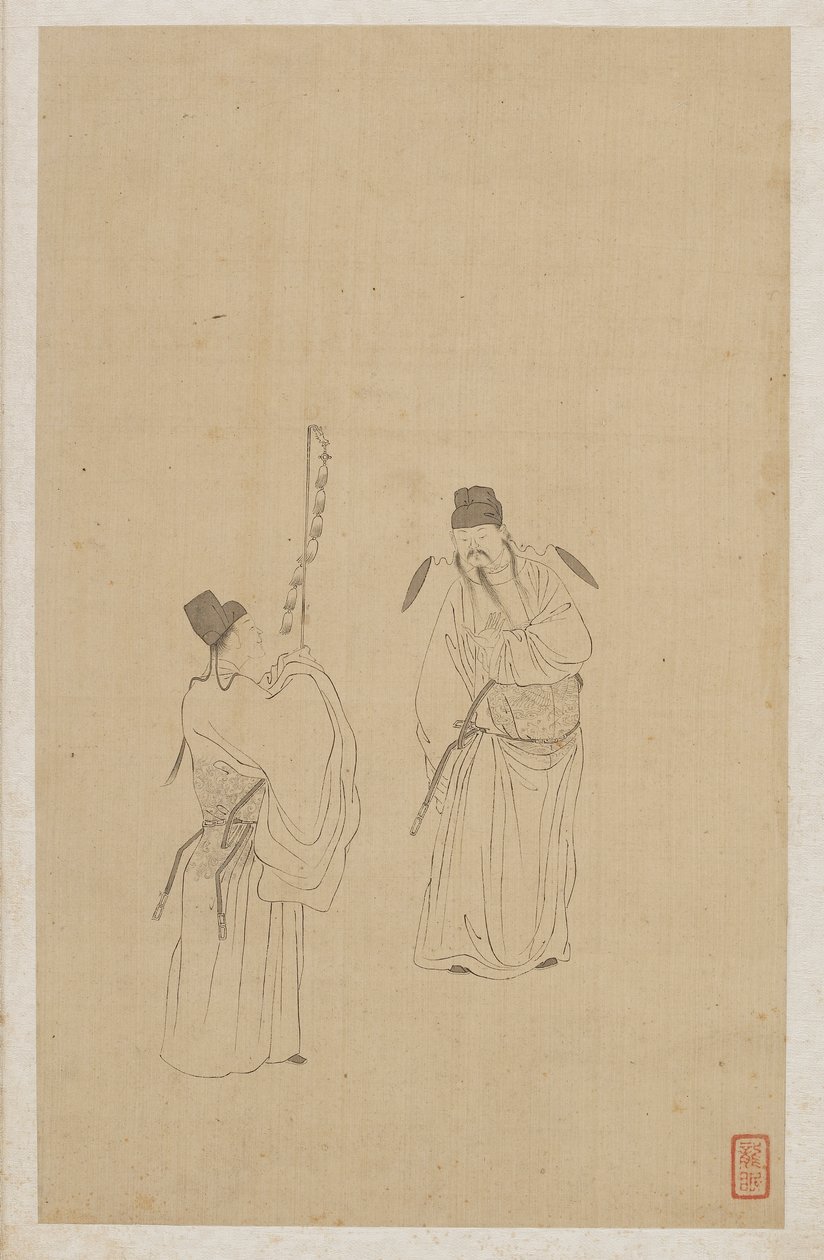 Figurer af Qing Dynasty Chinese School