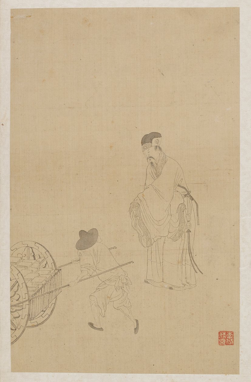 Figurer af Qing Dynasty Chinese School