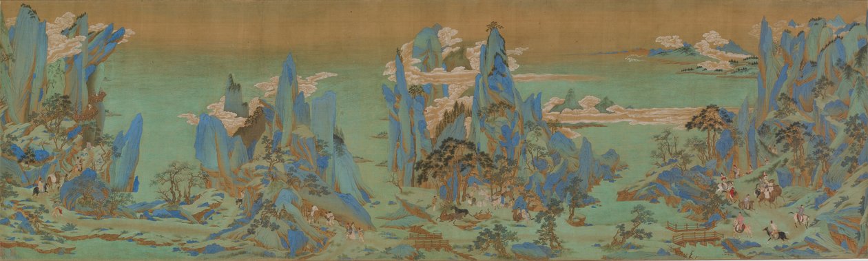 Rejsen til Shu; Lang af Qiu Ying