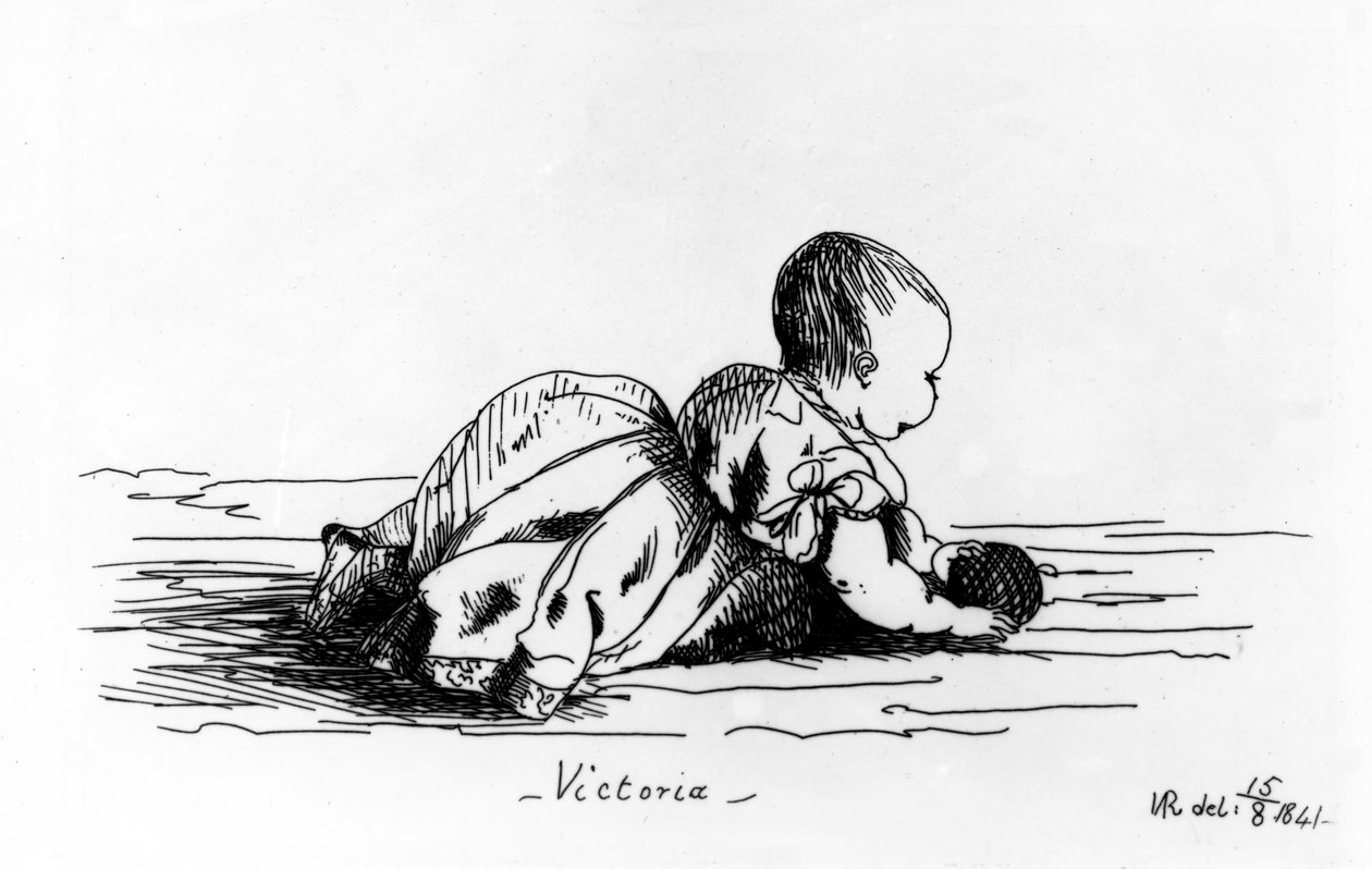 Victoria, The Princess Royal, 1841 af Queen Victoria