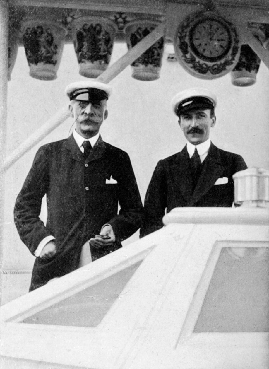 Grev Benckendorff og Lord Errington, 1908. af Queen Alexandra