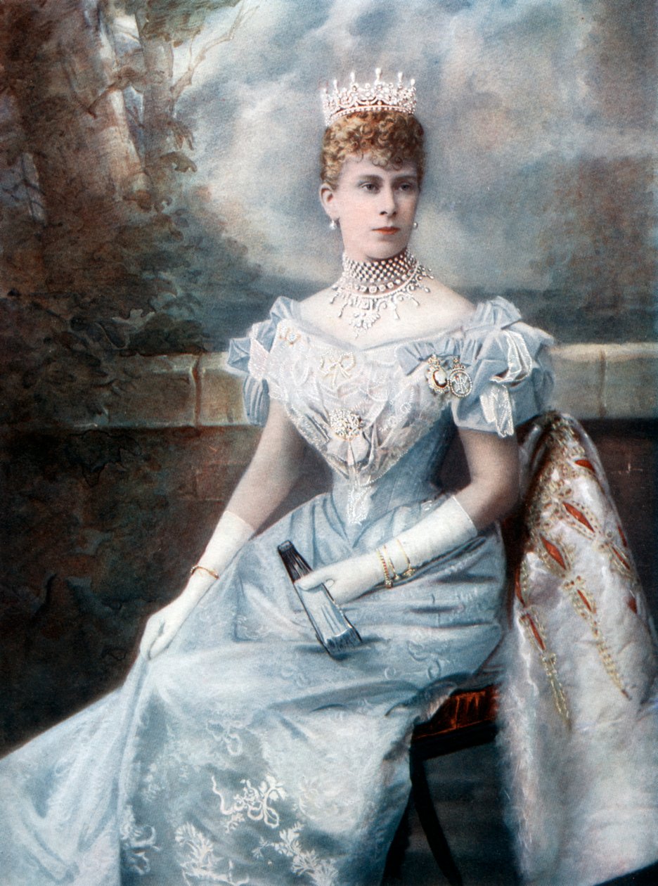 Mary of Teck, slutningen af det 19.-begyndelsen af det 20. århundrede. af Queen Mary