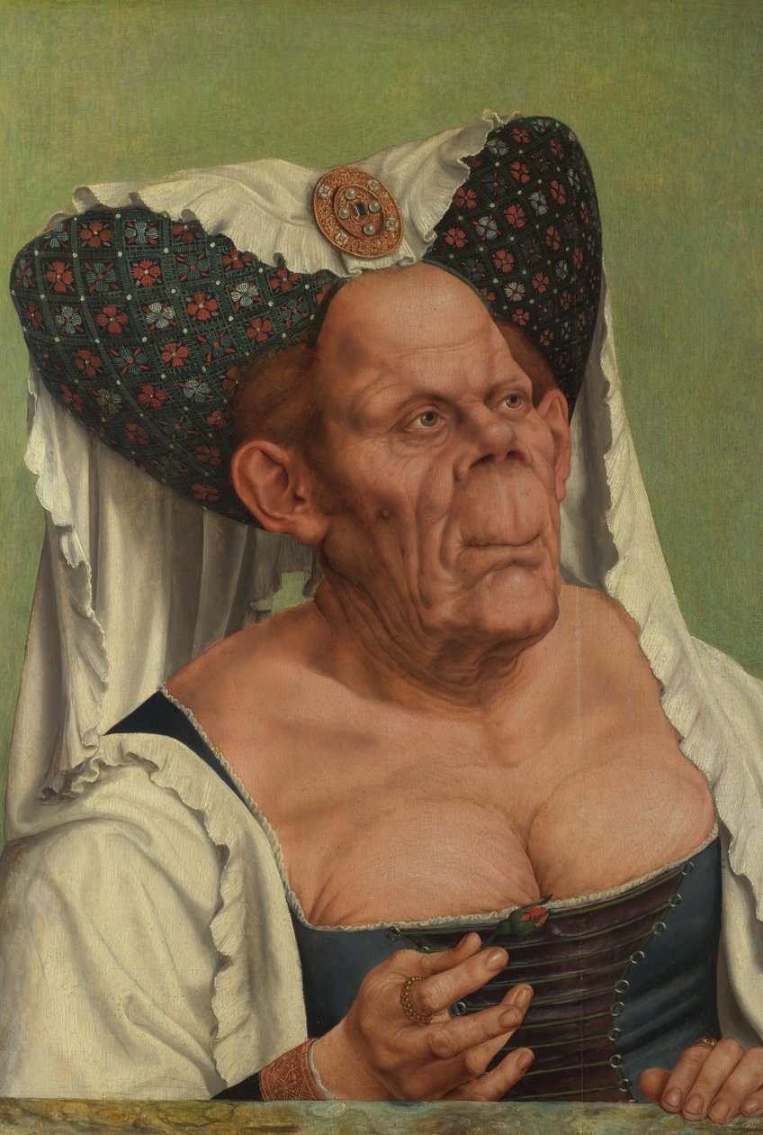En grotesk gammel kvinde af Quentin Matsys