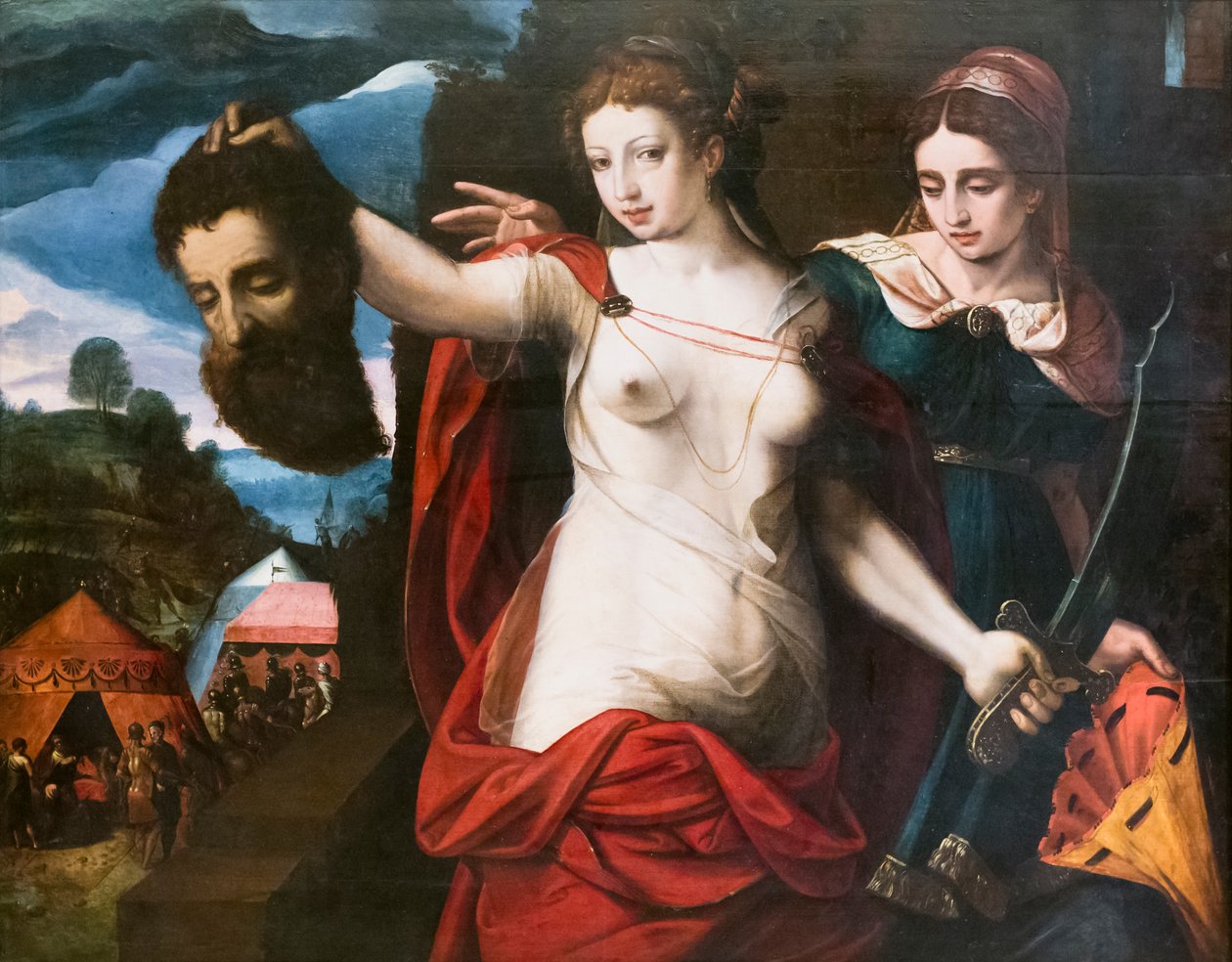Judith med hovedet af Holofernes af Quentin Massys or Matsys