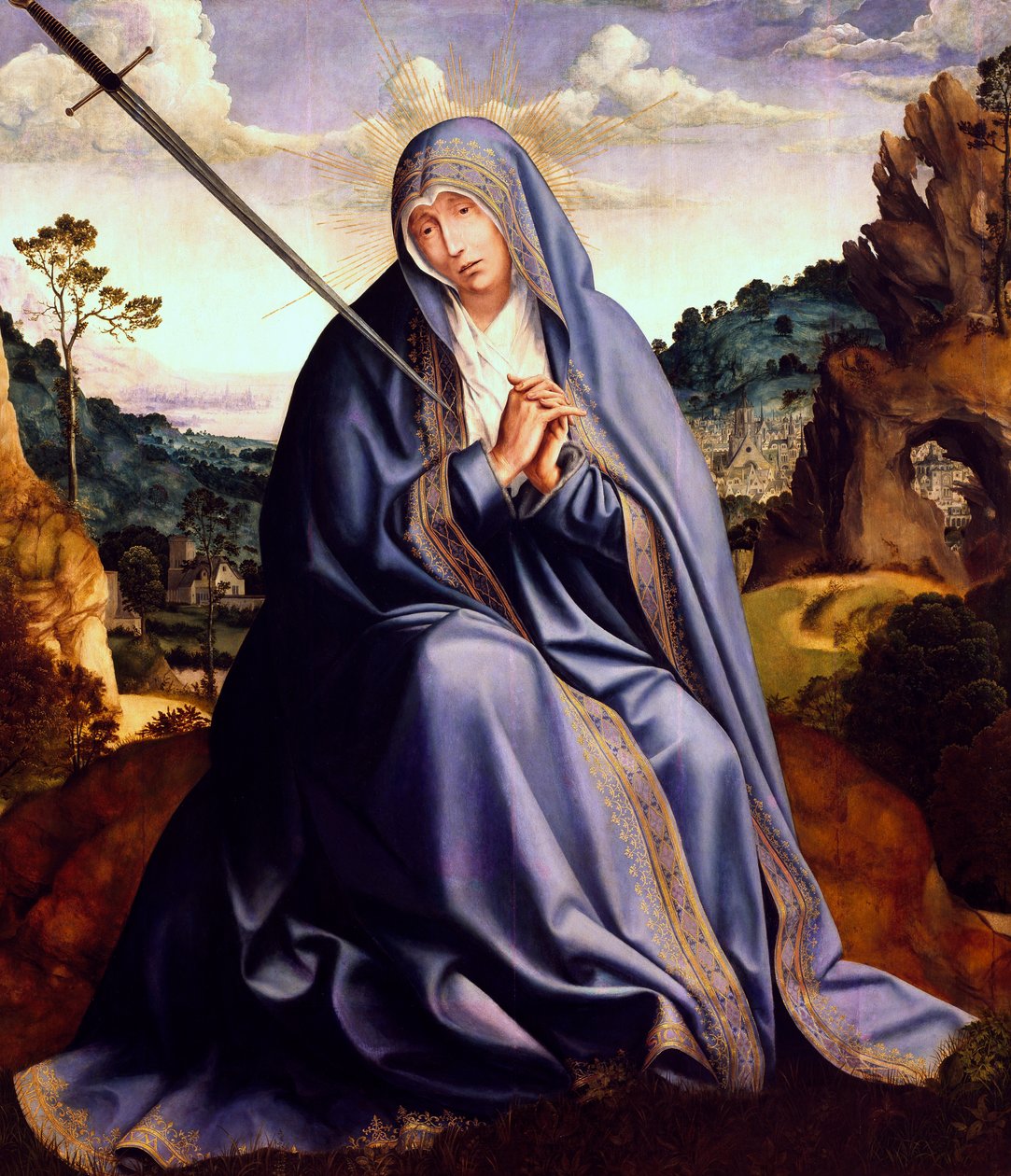 Vor Frue af Sorgerne af Quentin Massys or Matsys