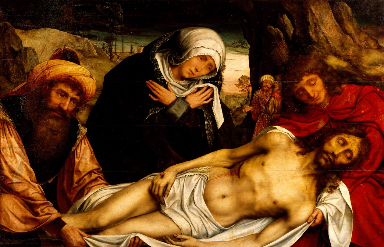 Pieta (1466-1530), Diocesan Museum, Gaeta af Quentin Massys or Metsys