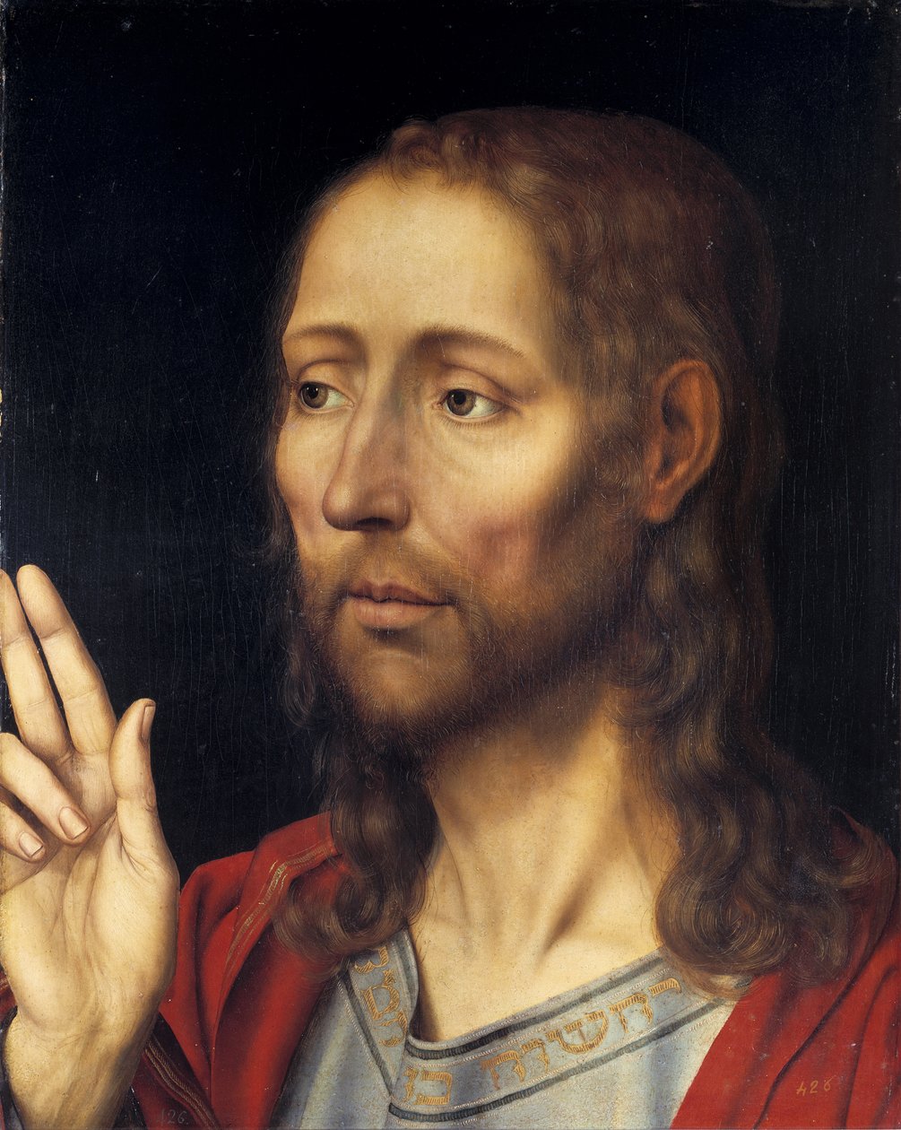 Salvator Mundi Verdens frelser af Quentin Massys or Metsys