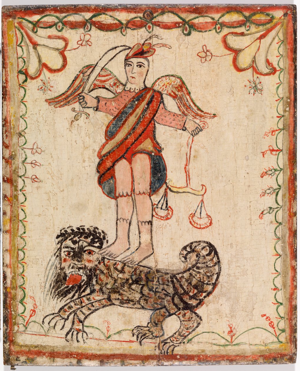 Sankt Michael (Saint Michael) af Quill Pen Santero