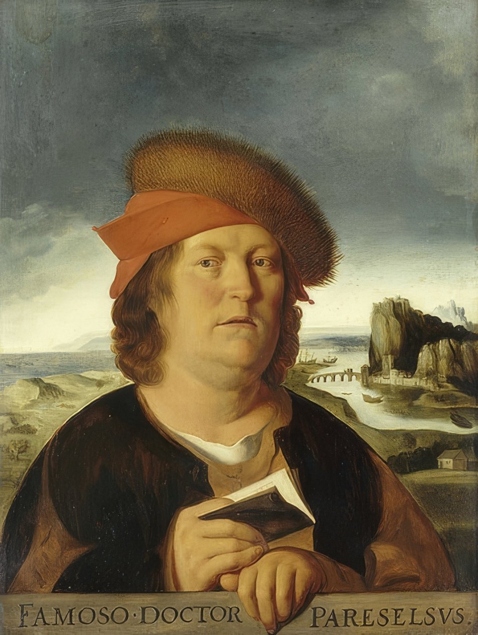 Portræt af Paracelsus (?) af Quinten Massys