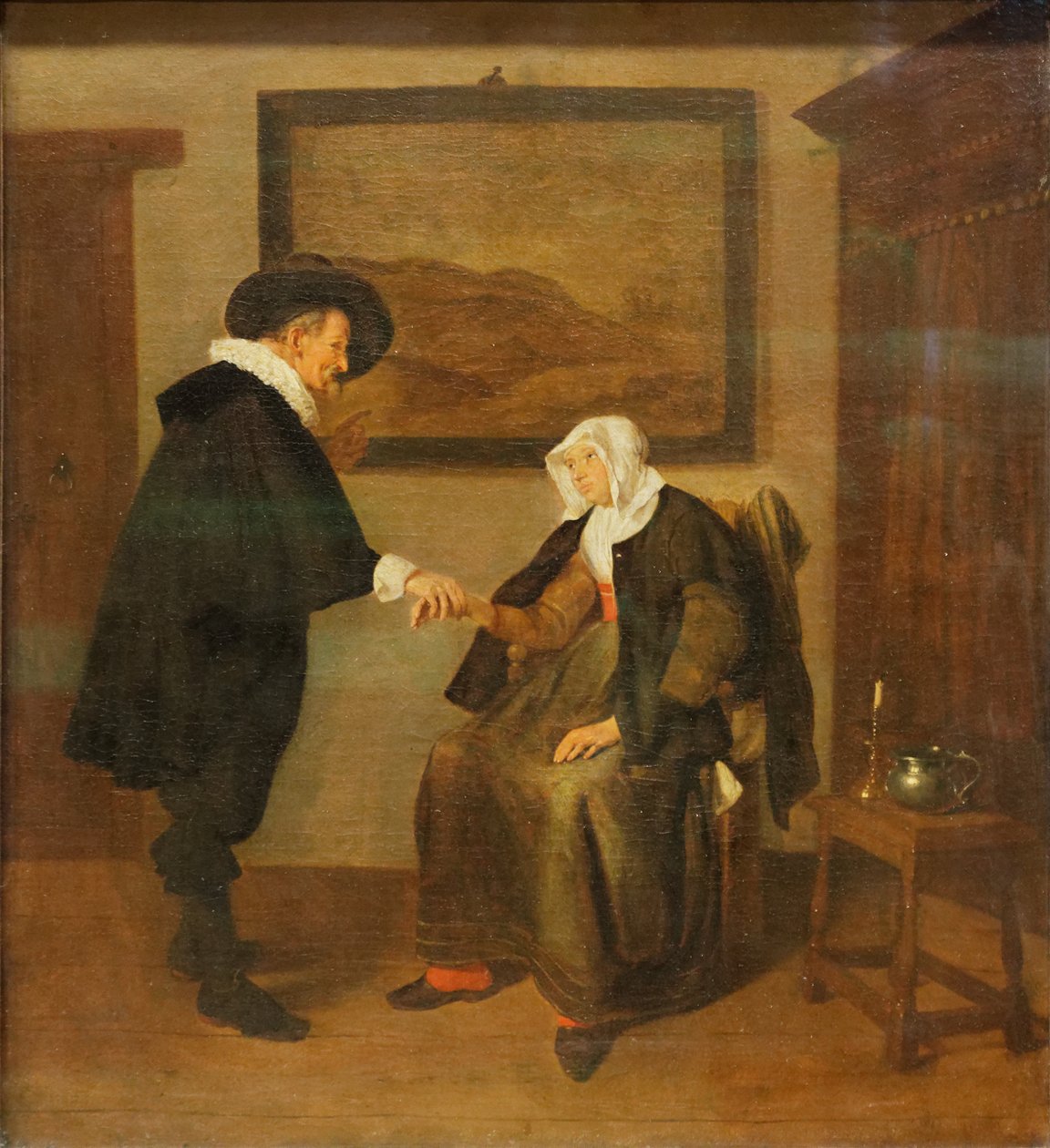 Quiringh Gerritsz. van Brekelenkam - La visite du médecin af Quiringh Van Brekelenkam
