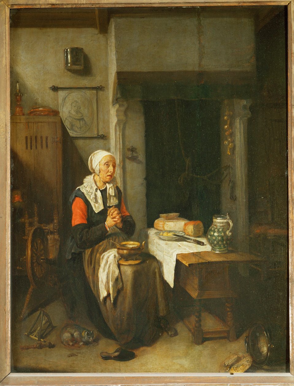At sige bordbøn ... af Quiringh Gerritsz. van Brekelenkam