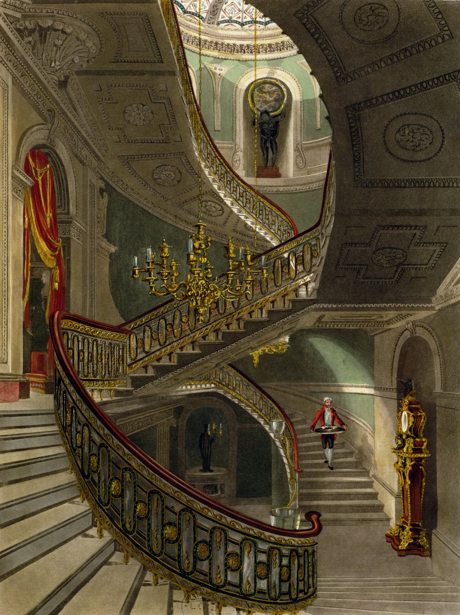 Den store trappe, Carlton House af R.G. Reeve