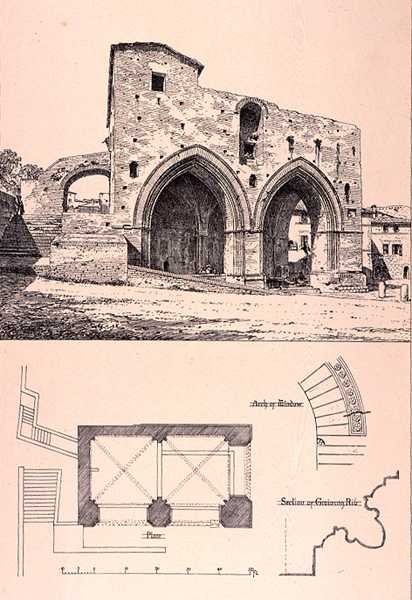 Fonte Branda, Siena, Italien, fra 