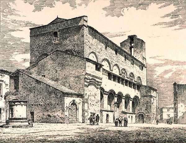 Palazzo Pubblico, Orvieto, Italien, fra 