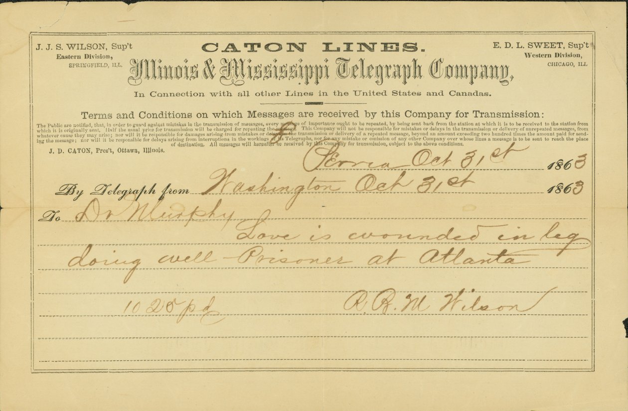 Kærlighed er såret i benet, der gør det godt-Fange i Atlanta. af R. B. M. Wilson