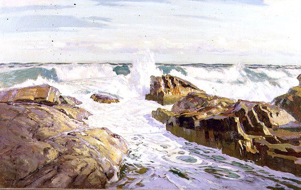 Morgenlys, St. Ives, ca. 1922 af R. Borlase Smart