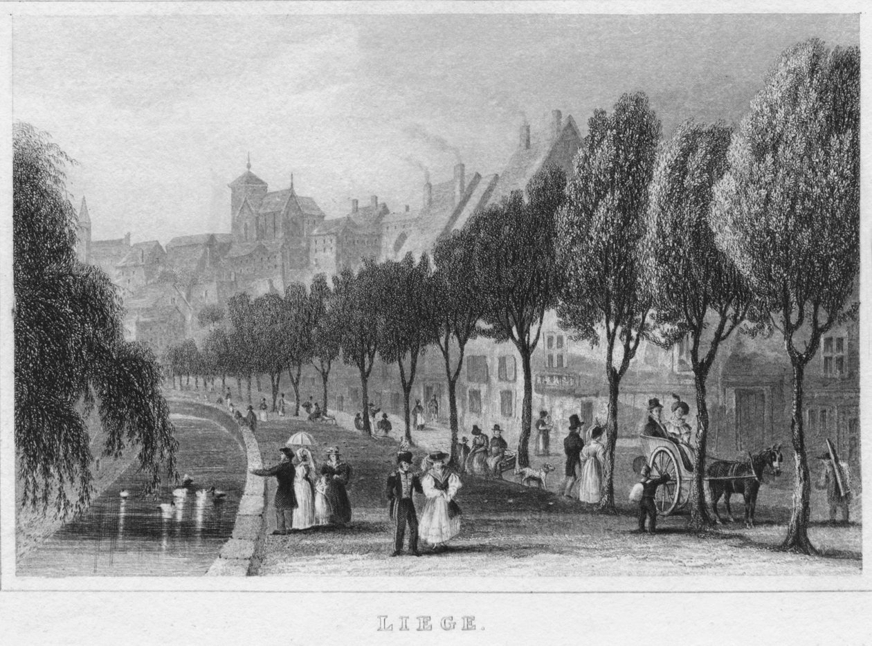 Liège, 1850 af R. Brice