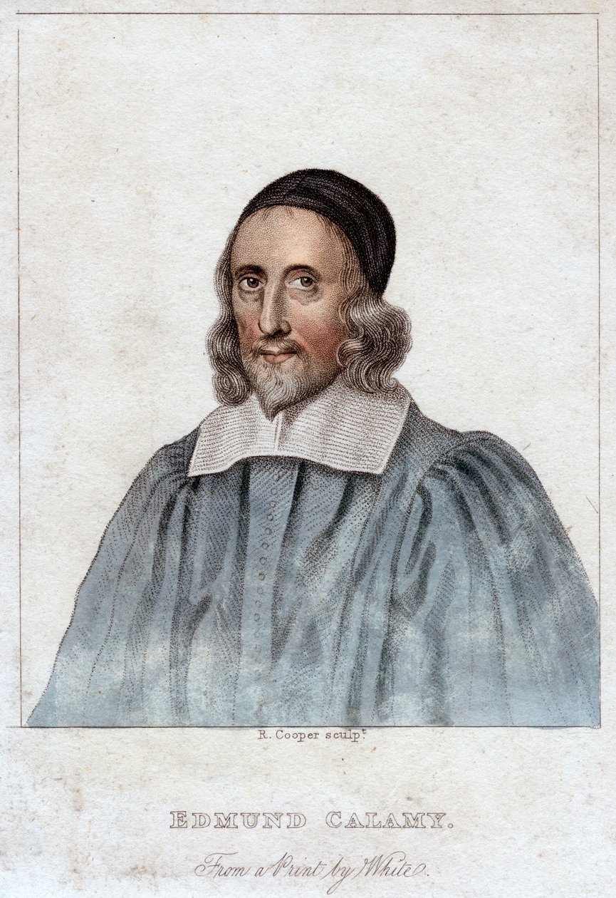 Edmund Calamy den Ældre, engelsk presbyteriansk kirkeleder fra det 17. århundrede, begyndelsen af det 19. århundrede. af R. Cooper