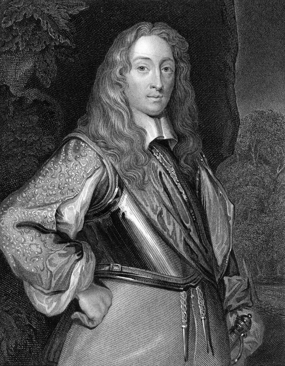 Robert Greville, 2. baron Brooke 1608-1643, 1824 af R. Cooper