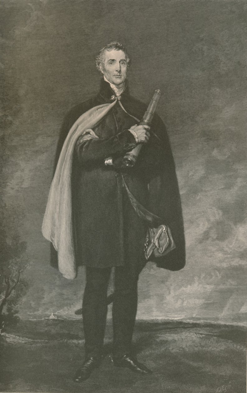 Feltmarskal Arthur Wellesley, hertug af Wellington, c1810, 1896 af R. G. Tietze