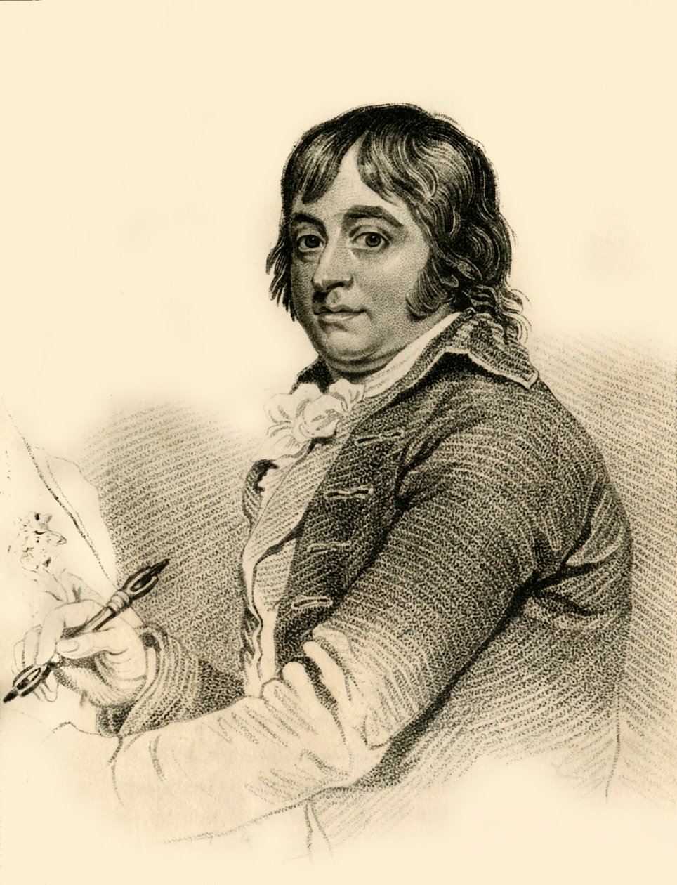 George Morland - Den berømte maler, 1821. af R. Page