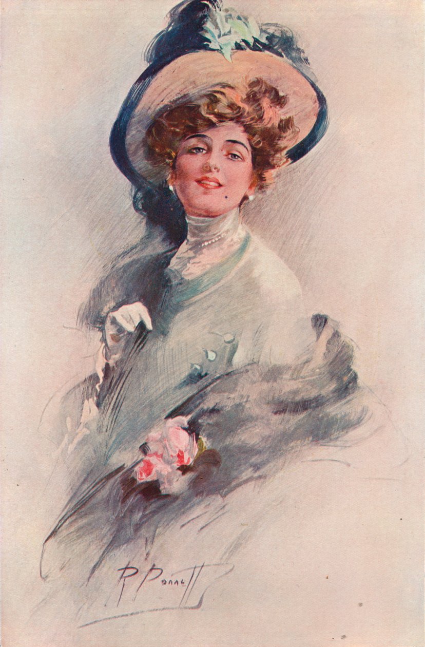 Et studie i farver, c1908 af R. Ponnett