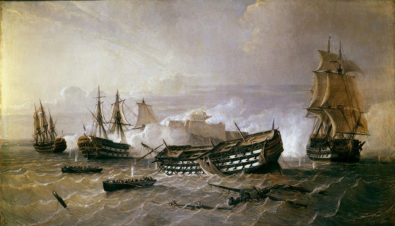 Forsvar af Havana Forbjerget i 1762 af Rafael Monleon y Torres