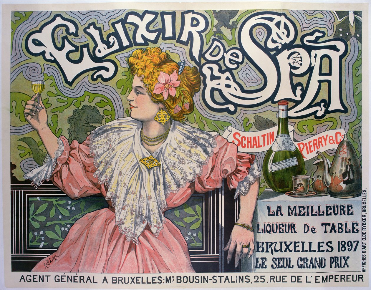 Plakat, der reklamerer for 