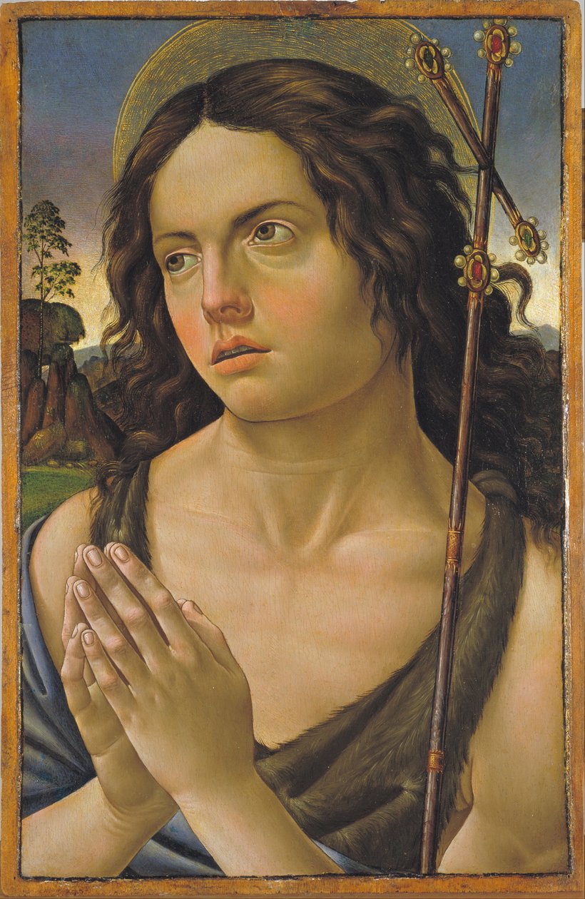 Sankt Johannes Døberen af Raffaellino del Garbo