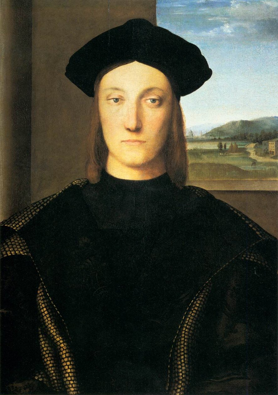 Guidobaldo da Montefeltro af Raffaello Sanzio Raphael