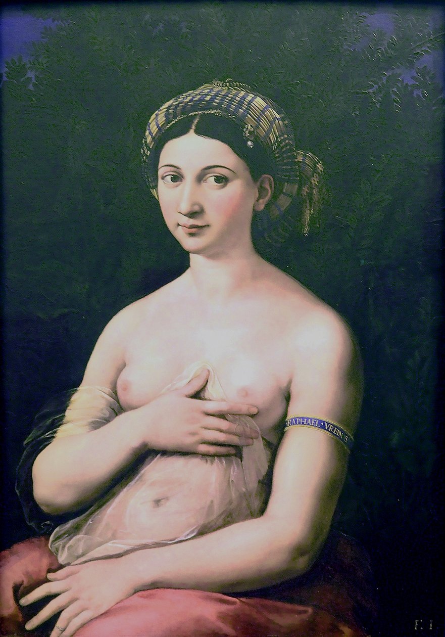 La Fornarina af Raffaello Sanzio Raphael