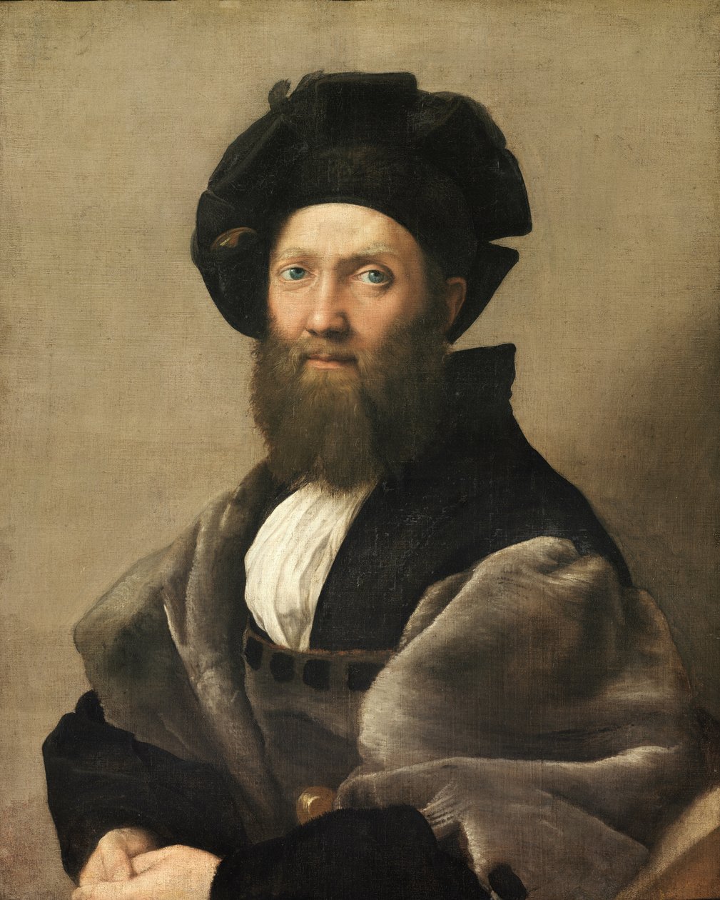 Portræt af Baldassare Castiglione af Raffaello Sanzio Raphael