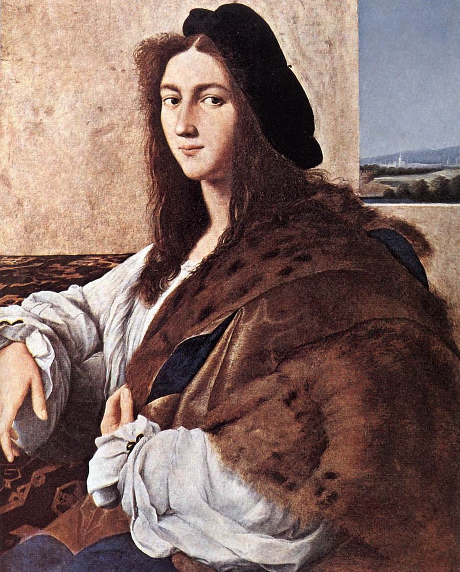 Portræt af en ungdom af Raffaello Sanzio Raphael