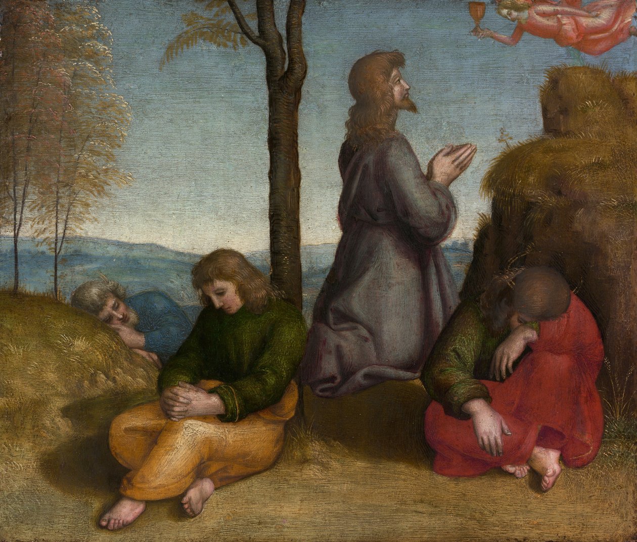 Kvalet i haven af Raffaello Sanzio Raphael