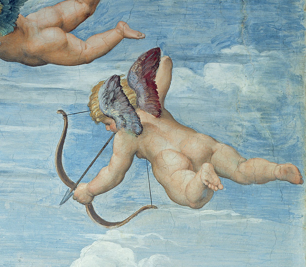 The Triumph of Galatea, 1512-14 (detalje af 56473) af Raffaello Sanzio Raphael