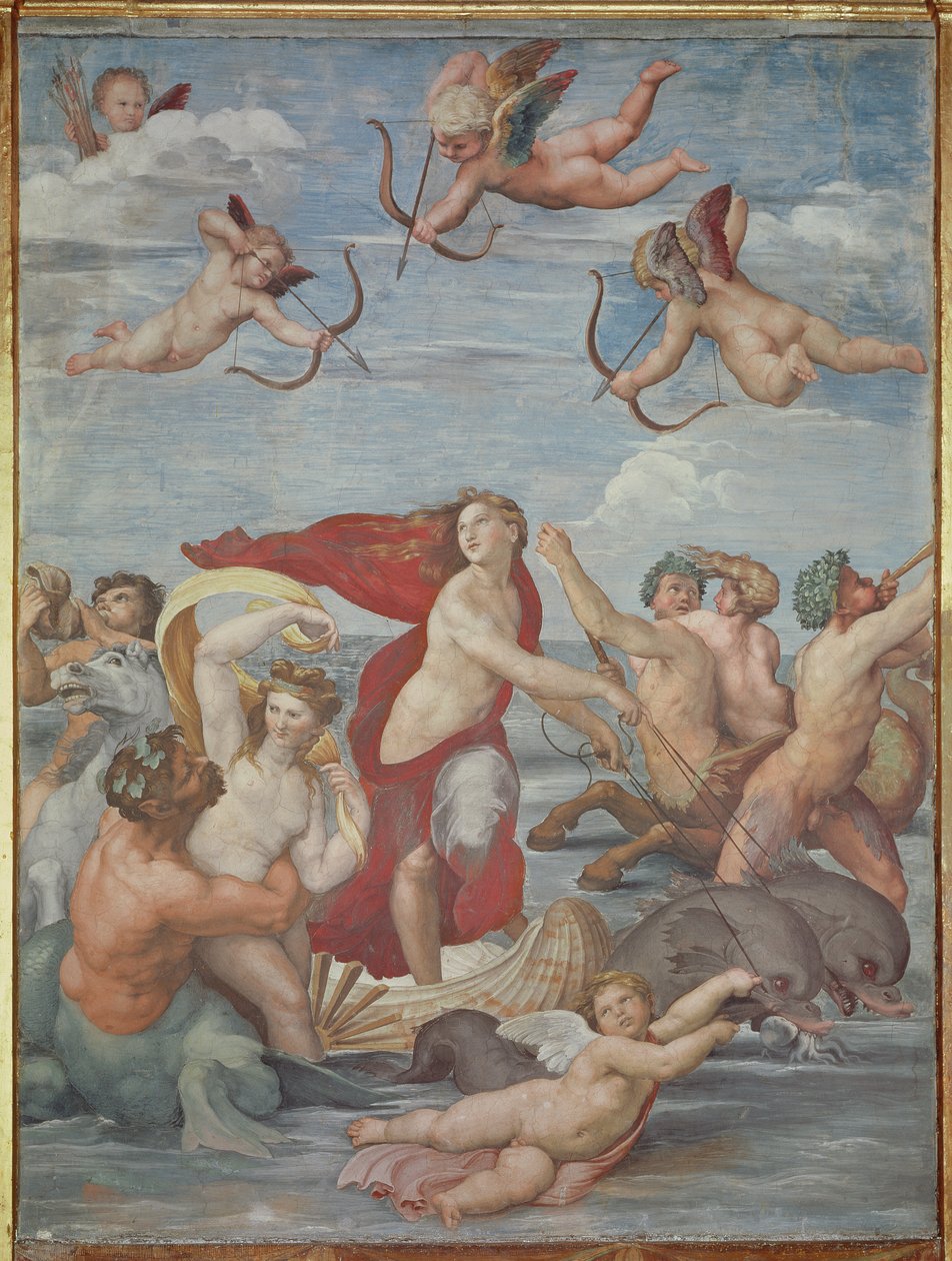 Galateas triumf, 1512-14 af Raffaello Sanzio Raphael